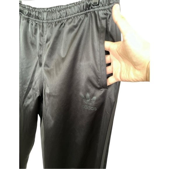 Adidas retro originals adicolor button down Black/Legend Ink size L EUC C-3 - Picture 5 of 7